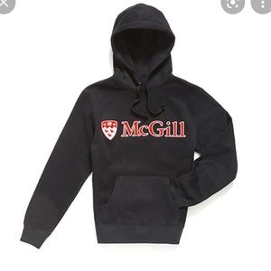 Never worn Black McGill Hoodie